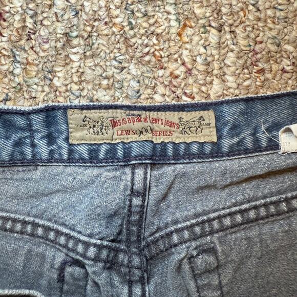 Vintage Levi's Jean Women Size 16 Blue 900 Series High Waist Mom Tapered - Picture 5 of 9